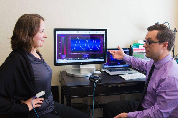 Biofeedback Training to lower anxiety and overall physiologic stress response.