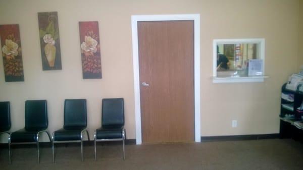 this is our medical office lobby