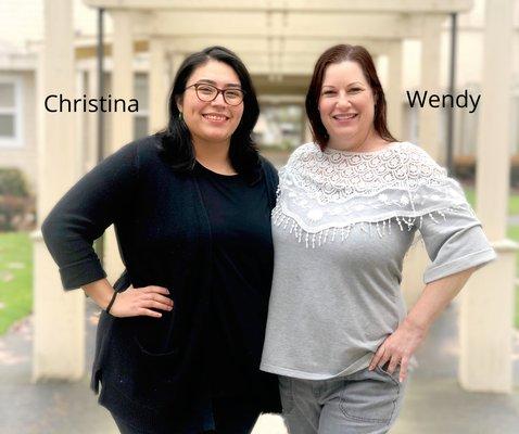 Wendy and Christina. Master Estheticians and Acne Therapists.