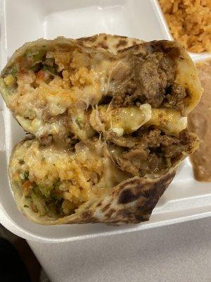 Carne Asada Burrito