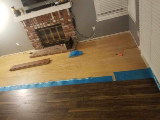 Installing Laminate