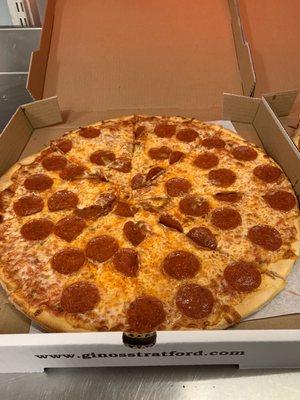 Pepperoni pizza