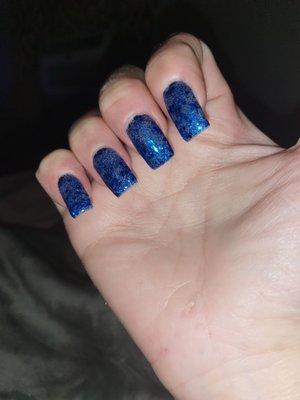 Fat see-through nails