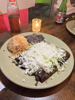 Enchiladas de Mole