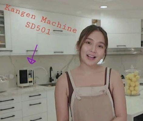 Actress Katryn Bernardo has Sd 501 Kangen machine .