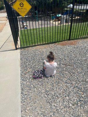 If your kid likes rocks...there's a lot of rocks