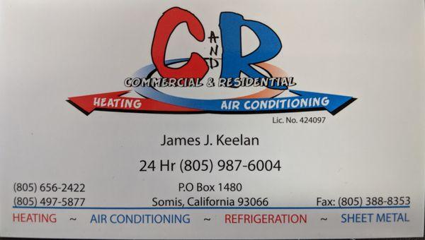 C and R Heating & Air Conditioning