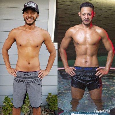 Getting Mr. Supranational Hawaii 2018, Jona Komoku ready for competition.