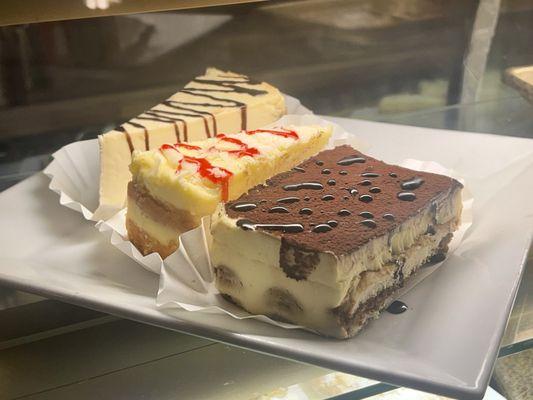 Freshly made desserts for purchase