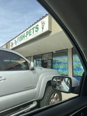 Front Door and Sign