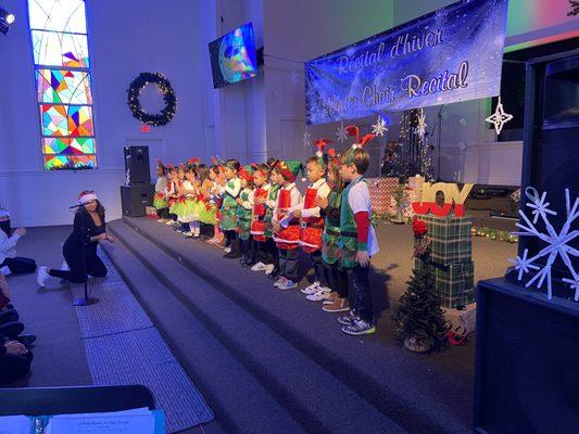 Holiday Chorus Performance 2022