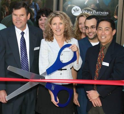 L to R: Dr. Browning, Heather, Dr. Ma