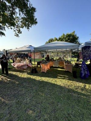 Vendor booths