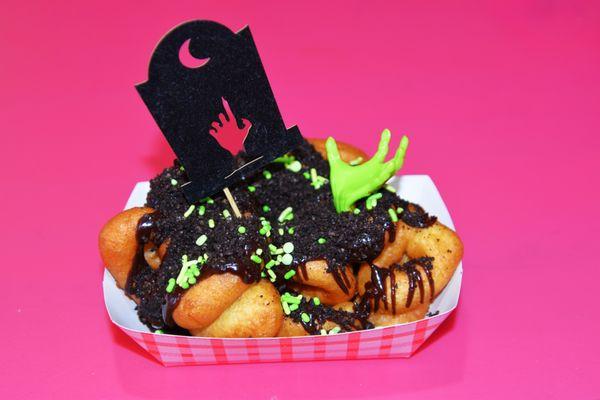 Halloween Mini Donuts Boat