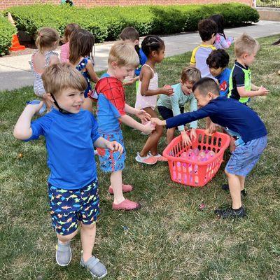 Water Balloons at Summer Camp