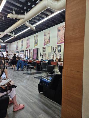 Inside the Salon