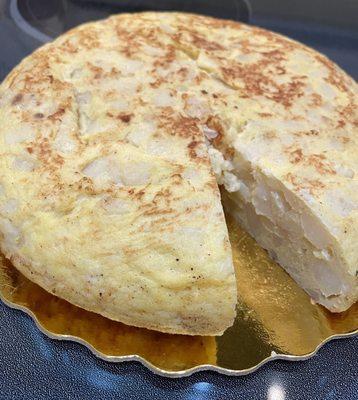 Spanish potato omelette