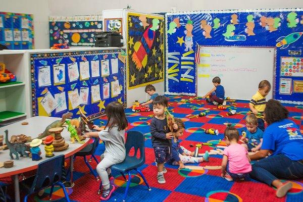 Dinosaur Classroom at Kids Klub Pasadena.