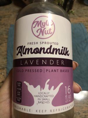 Lavender Almond Milk