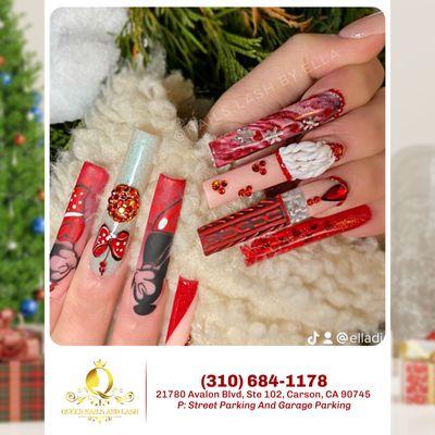 Discover nail art that captures the essence of the holiday season! 
 Our Christmas-inspired nail designs will infuse festive charm