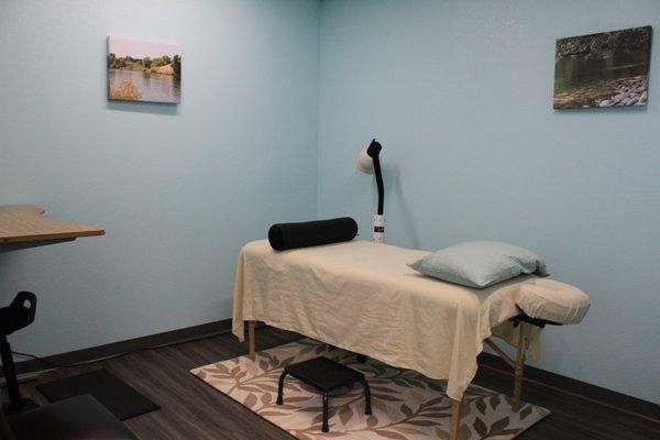 One of our comfortable treatment rooms