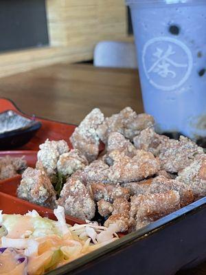 28. Popcorn Chicken Rice