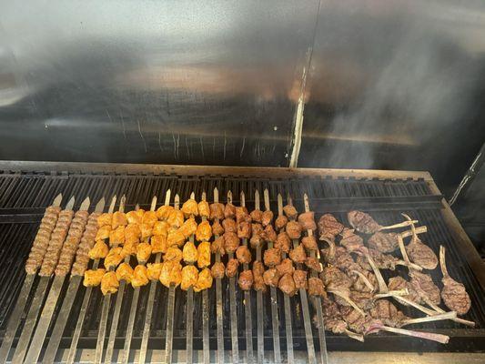 Lamb Adana chicken shish lamb shish lamb chops