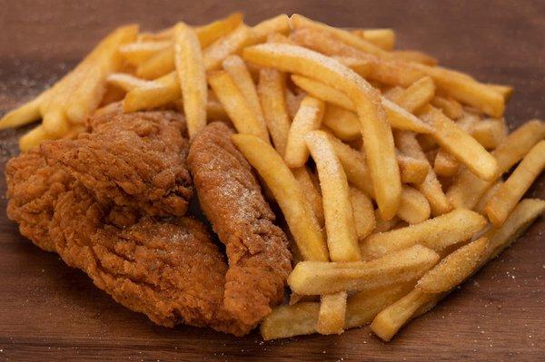 Chicken Tenders and Fries