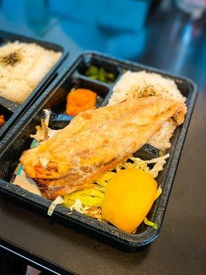 Saba (Mackerel) Bento