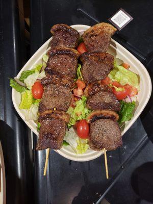 2 skewer sirloin