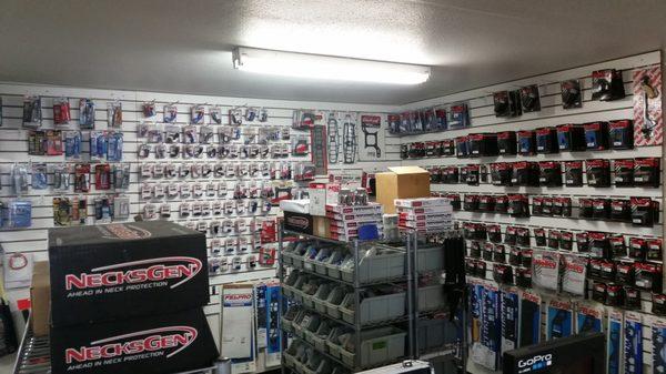 Just a fraction of available parts!