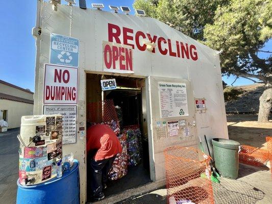 Recycling Center (front) - faces the Arco