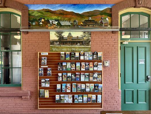 Inside the Visitor Center