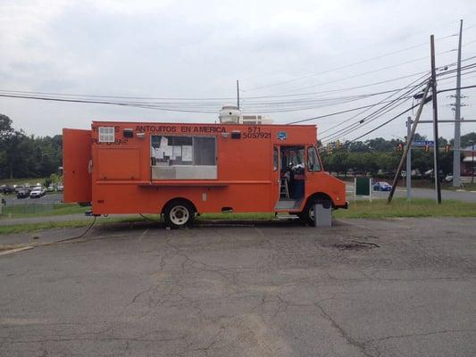 This food truck out front is for sale by the owner unbeknownst to the girl running the truck.