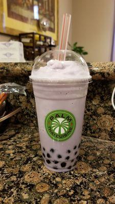 Taro Smoothie w/boba