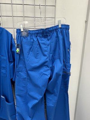 Royal blue scrub pant