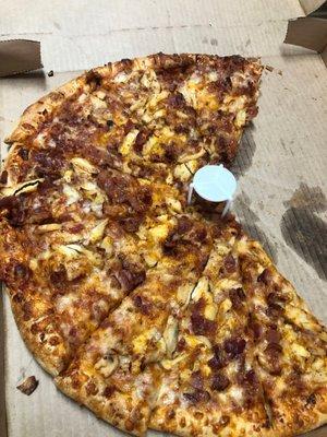 Bbq chicken pizza