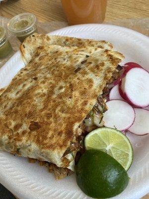 Al Pastor quesadilla