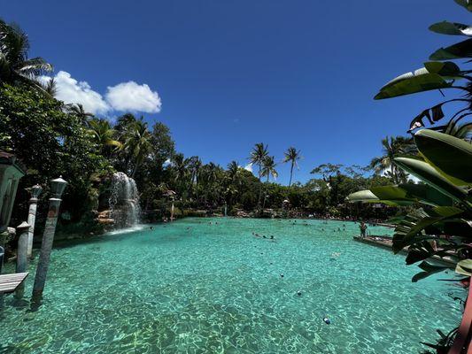 The gorgeous pool