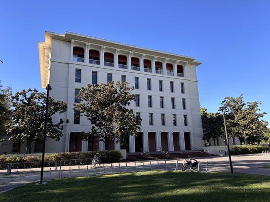 The former (0,0,0,0) of UCD: Mrak Hall.