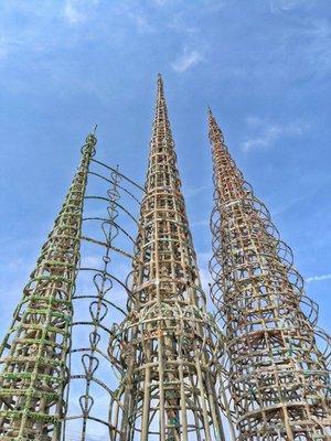 Watts Towers (National Register of Historic Places) by Simon Rodia