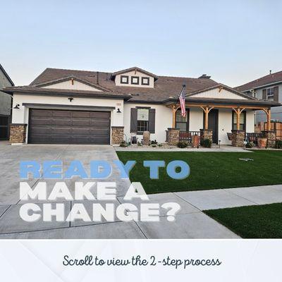 Ready to make a change? Transform your home with a fresh new look like we did for this gorgeous home in Chino!