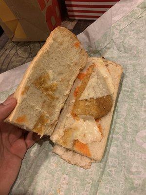 Buffalo chicken sandwich