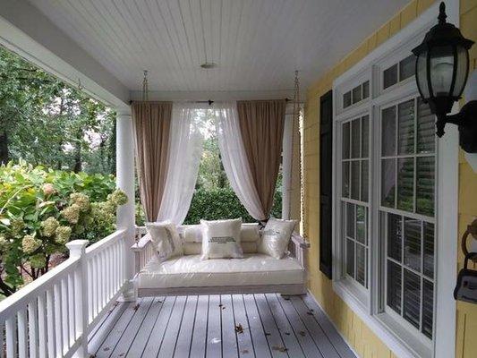 Porch Swing Assembly by SRO2 Handyman Services in DE, MD, DC and Northern VA