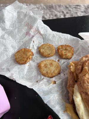 Hash Browns- received 4.