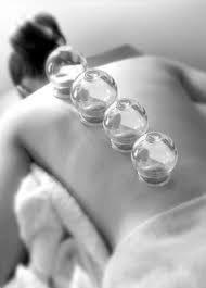 Cupping and acupuncture