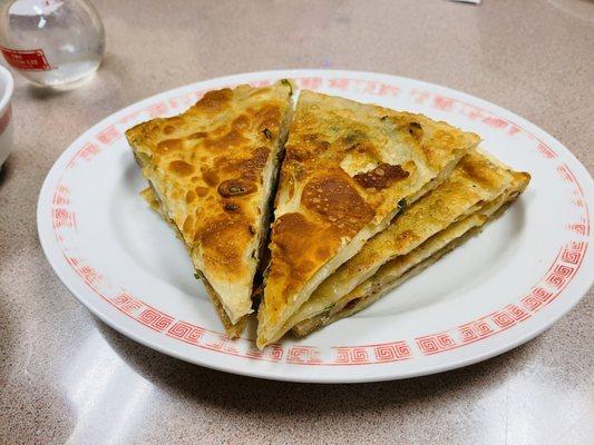 Green onion pancake - excellent