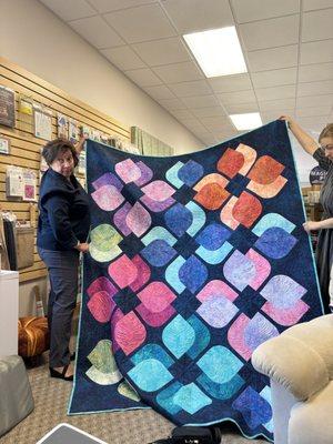 We love seeing customer's quilts!