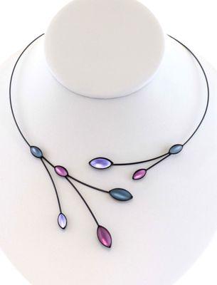 Necklace by Kristina Collections.  Many more colors available.