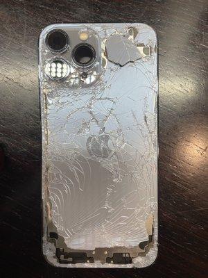 Back glass replacement